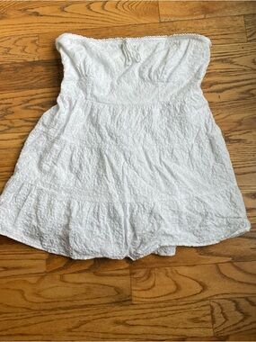 Cotton On strapless white top size 12